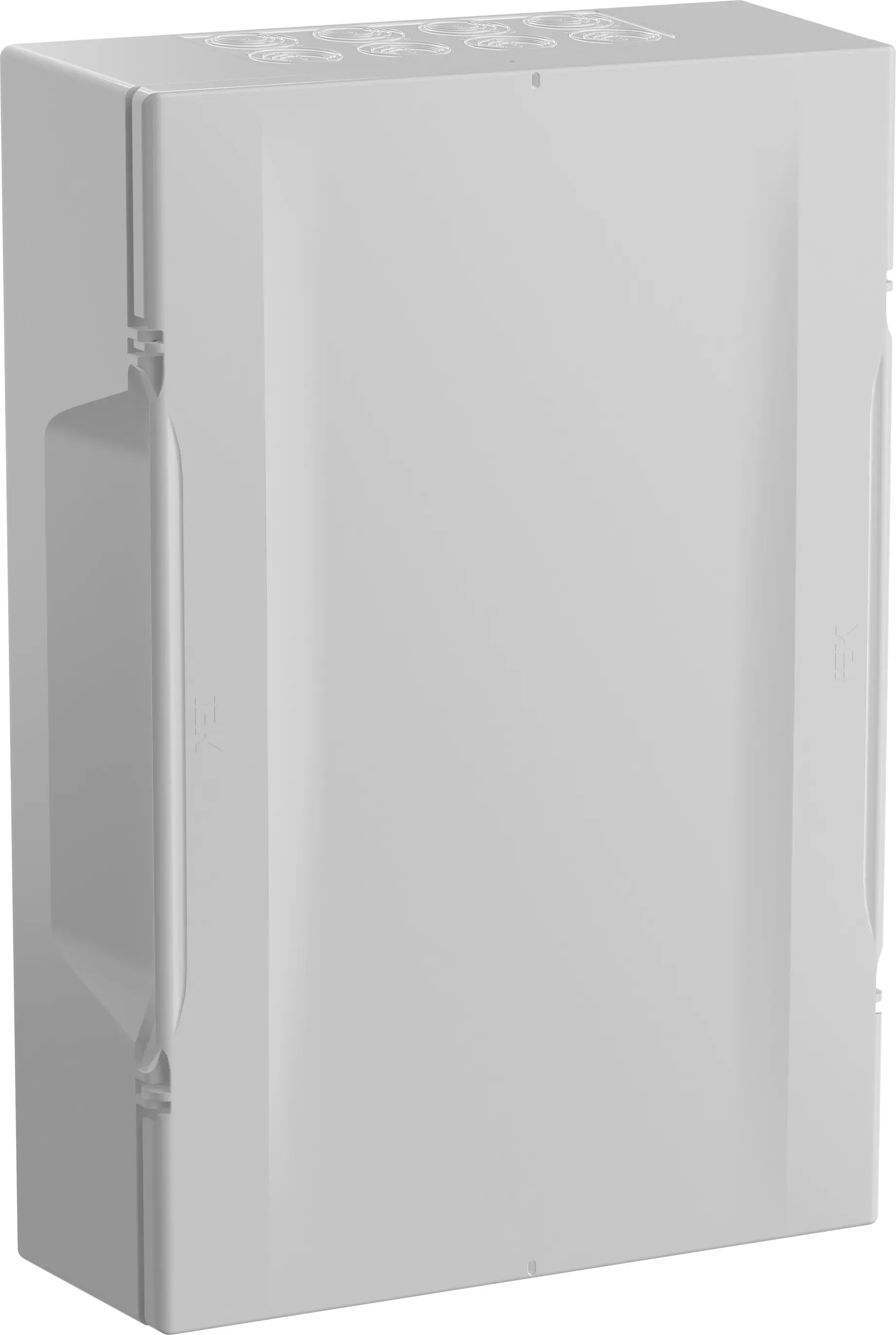 Корпус пластиковый навесной на 24 модуля щрн-п-24 белая дверь ip40 krepta 5 IEK KR5-KP13-N-24-41