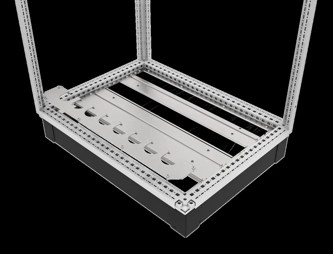 Панель кабельного ввода концевая 100 мм RS52 00.100 (2 шт.) УЗОЛА UR29104101000