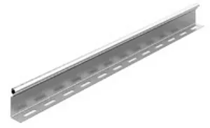 Перегородка в лоток 80х3000, толщ. 0,7 мм, гор. цинк OSTEC ПЛПТ-80х3000-0,7-ГЦ