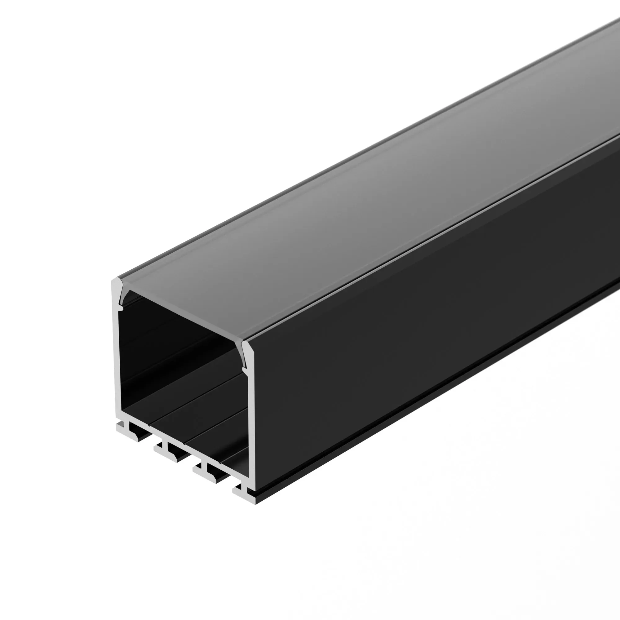 Профиль PLS-LOCK-H25-3000 ANOD Black (Алюминий) Arlight 044847