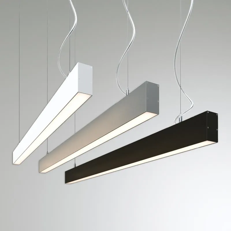 Светильник светодиодный RVE-PLS3567-1460-P (Линейный 1460x35x67мм 39Вт подвесной 4000K Анод) RVElektro RVE00000177