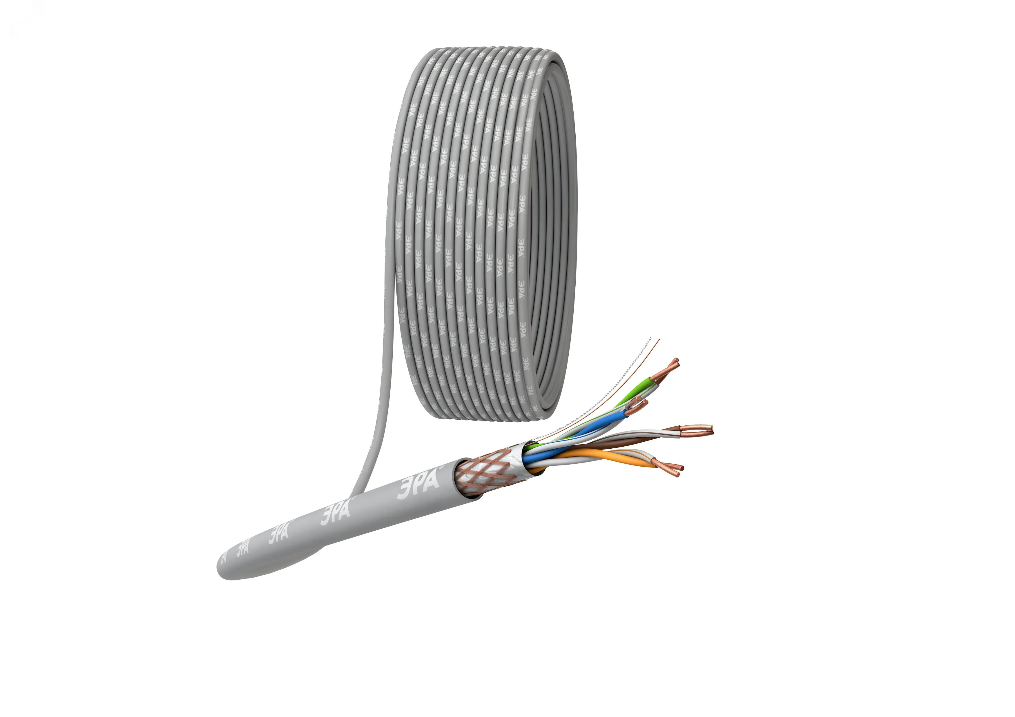 Витая пара SF/UTP Cat5e 4x2x24 AWG CU PVC 305 м