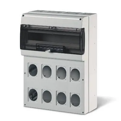 Корпус 24 модуля 8 постов с основанием 70х87мм M550 DKC DIS6725822