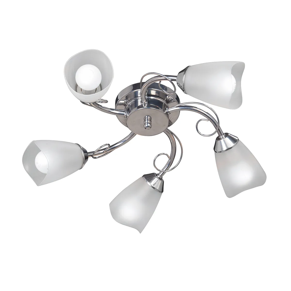 Люстра 5xE14 макс. 40Вт плафон ПП VITALUCE V3881-9/5PL