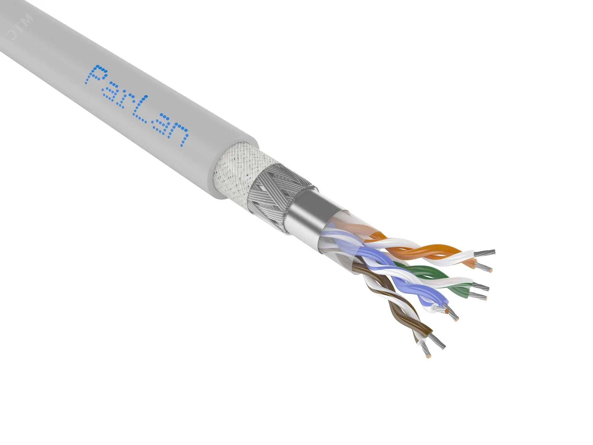 Кабель (провод) ParLan Patch SF/UTP Cat5e PVC 4х2х0,60