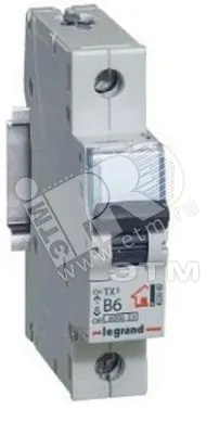 Выключатель автоматический однополюсный 20а c tx3 6ка/10ка LEGRAND/DACCORD 403917
