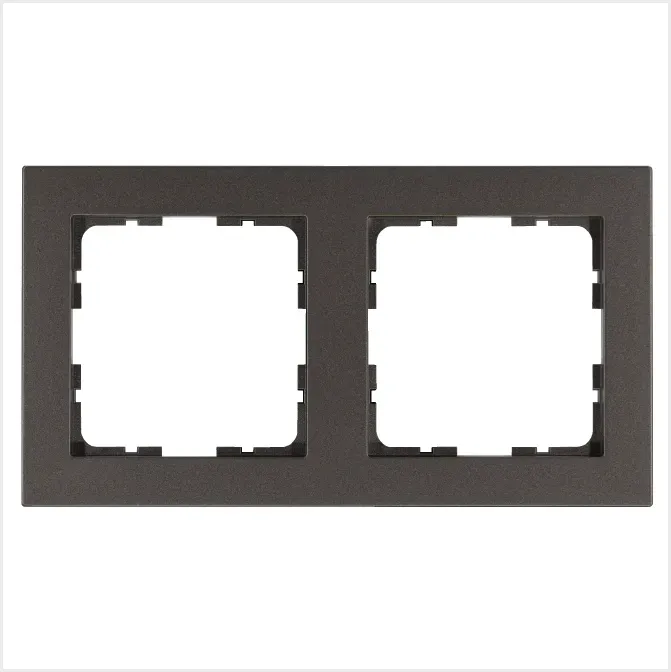 Рамка G-Classic 2-постовая, цвет Мокко Jasmart G1002Z