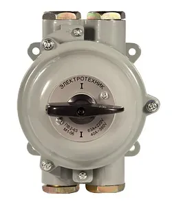 Выключатель пакетный ВП3-63 М1, до 63А, силум.кор, IP56 Электротехник ET512192