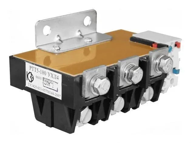 Реле электротепловое токовое РТТ5-180-1602 УХЛ4.ИУ КЗЭА г.Кашин 170160200В1000000000