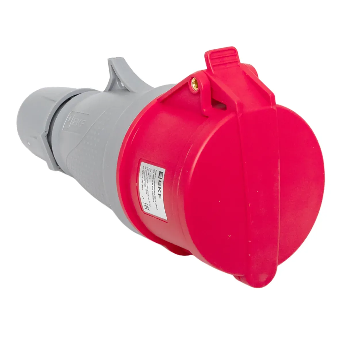 Розетка переносная 225 3p+pe+n 32а 380в ip44 ekf proxima EKF PS-225-32-380-PRO