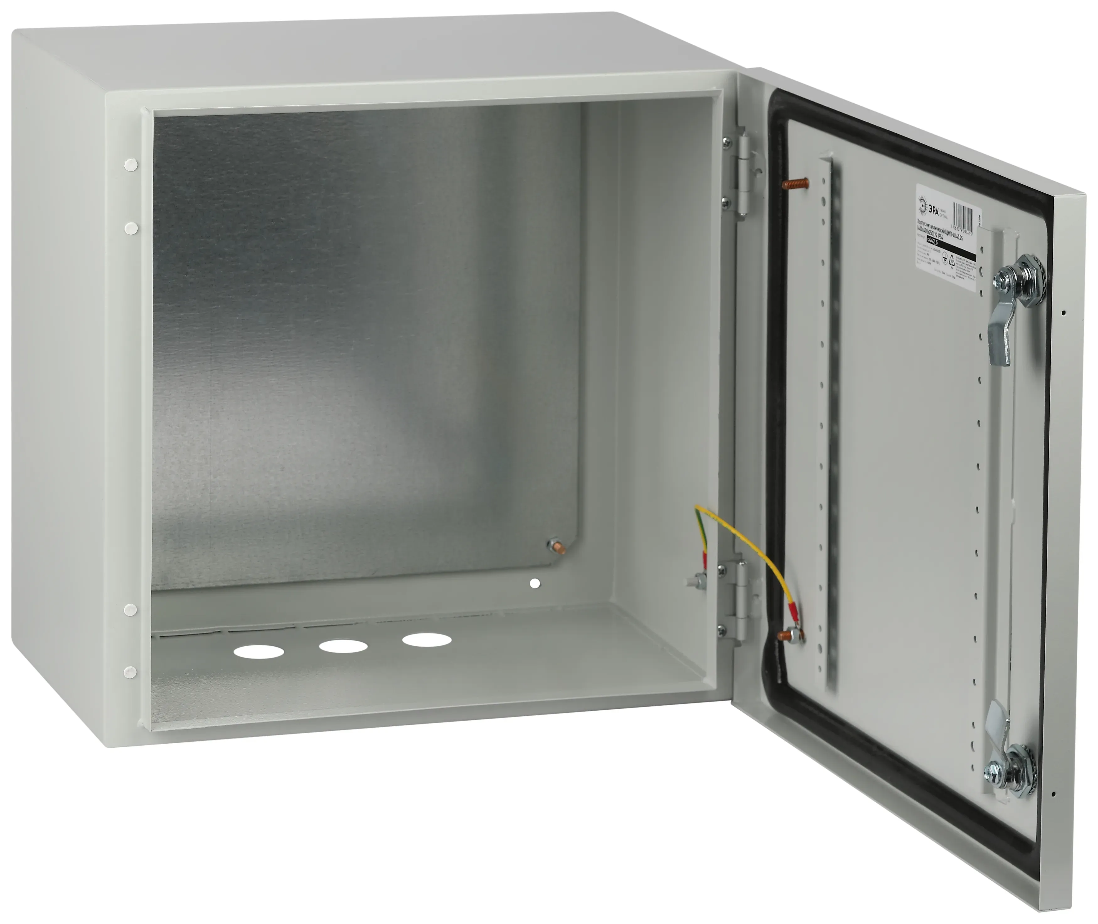 Корпус металлический щмп-40.40.25 эра optima c.4.4.2_5 (400х400х250) у2 ip54 ЭРА Б0061598