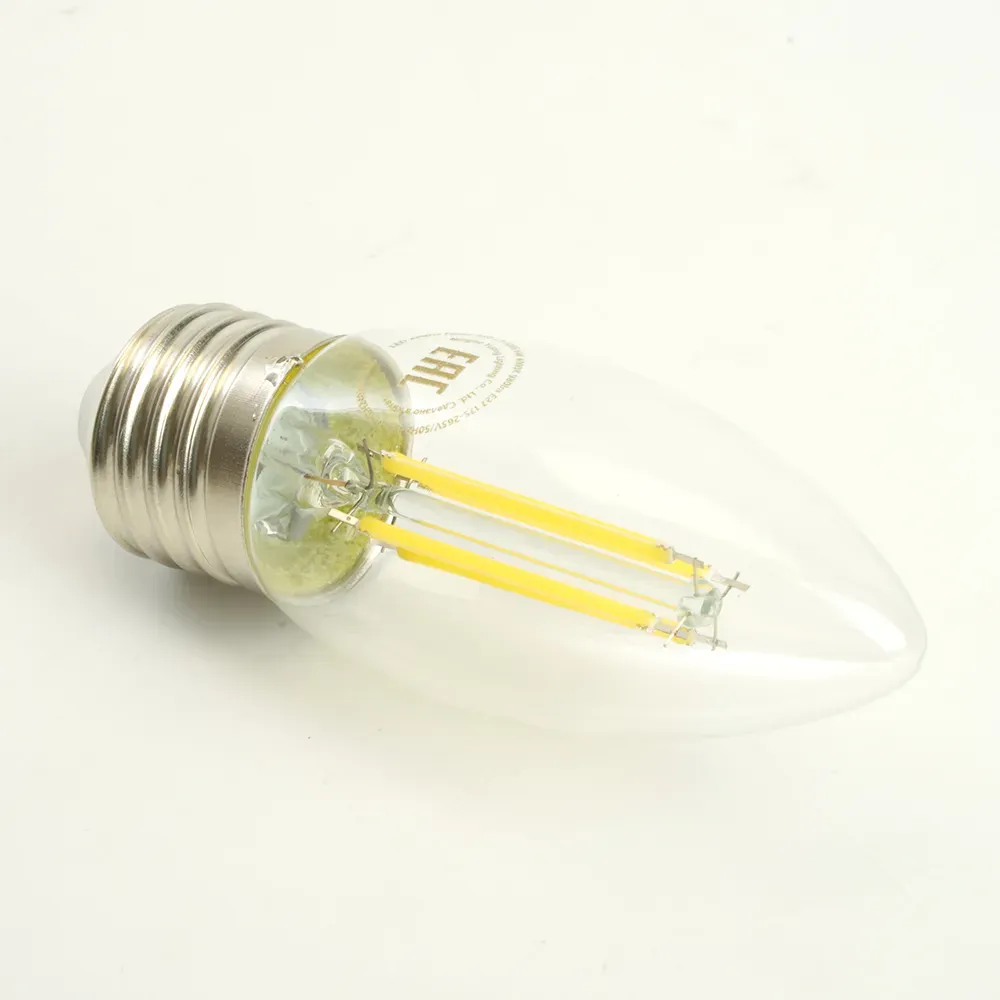 Лампа светодиодная LED 8вт Е27 белый свеча FILAMENT Feron.PRO