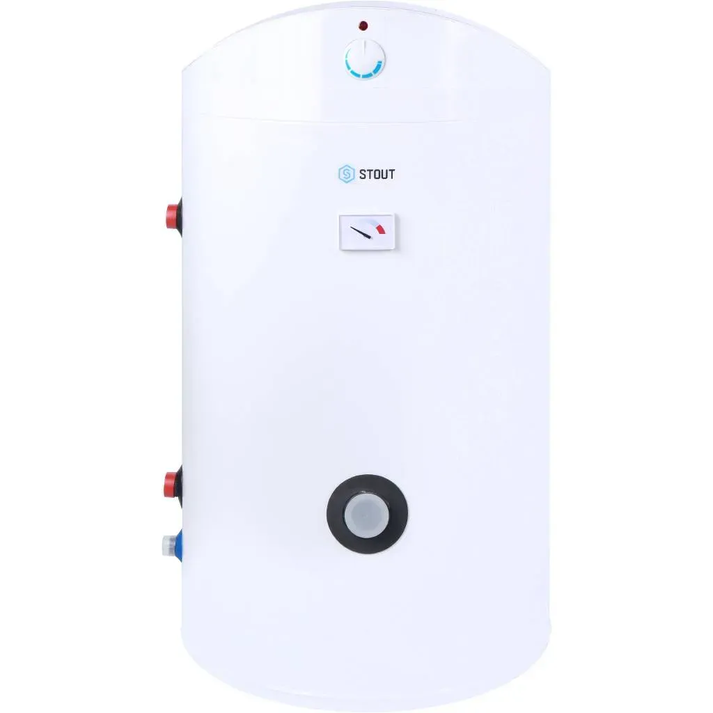 Бойлер комбинированного нагрева напольный 100 л,  ТЭН 2 кВт STOUT RG0091DBSTCA57