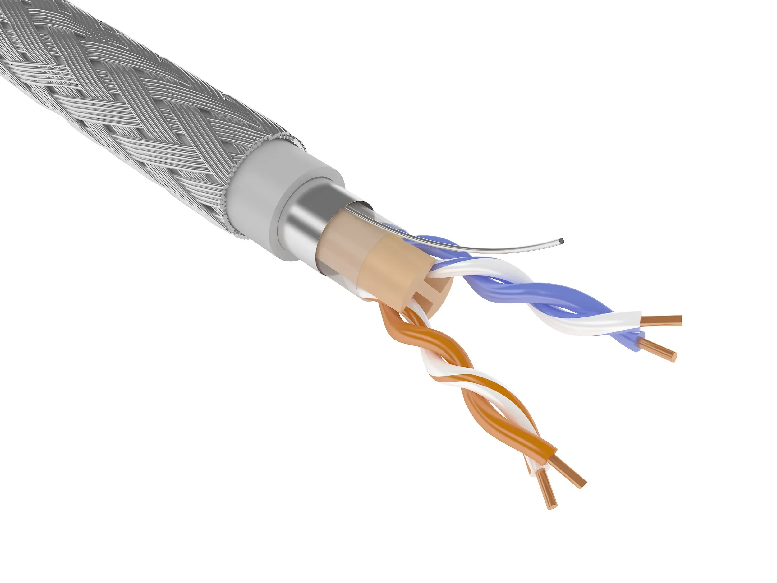 Кабель (провод) ParLan ARM F/UTP Cat5e PVCLS нг(A)-FRLS 2х2х0.52