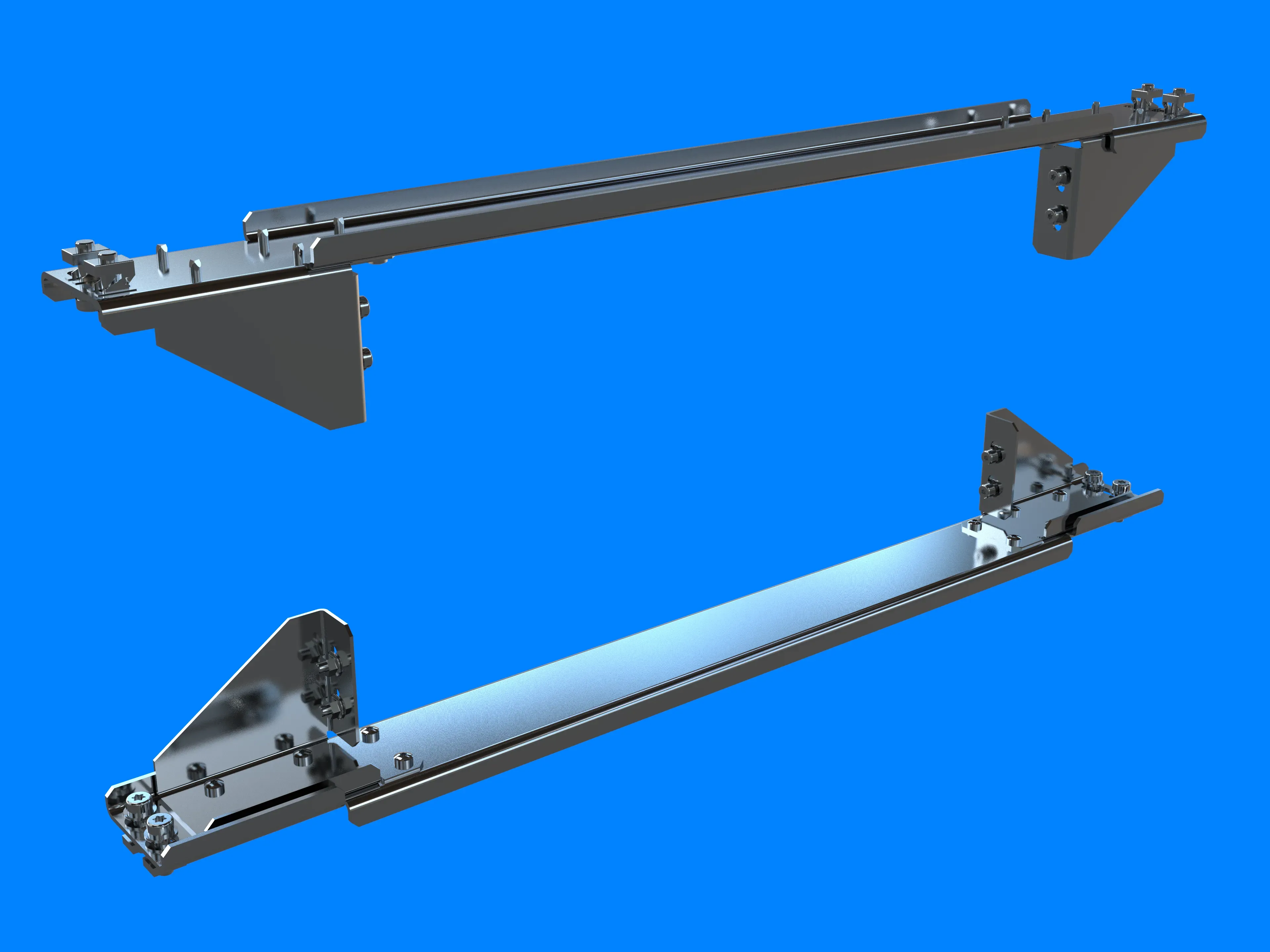 Комплект уголков монтажных для 19-дюймового оборудования RS52 00.80 (2 шт.) УЗОЛА UR44100110122