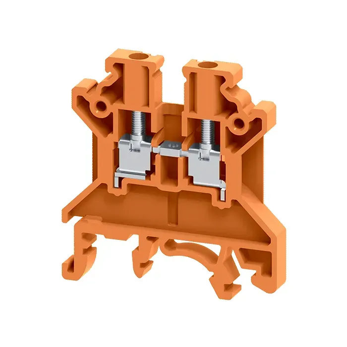 Клемма проходная винтовая OptiClip CTS-2,5-I-24A-(0,2-2,5)-оранжевый КЭАЗ Optima (от-ка) 348883