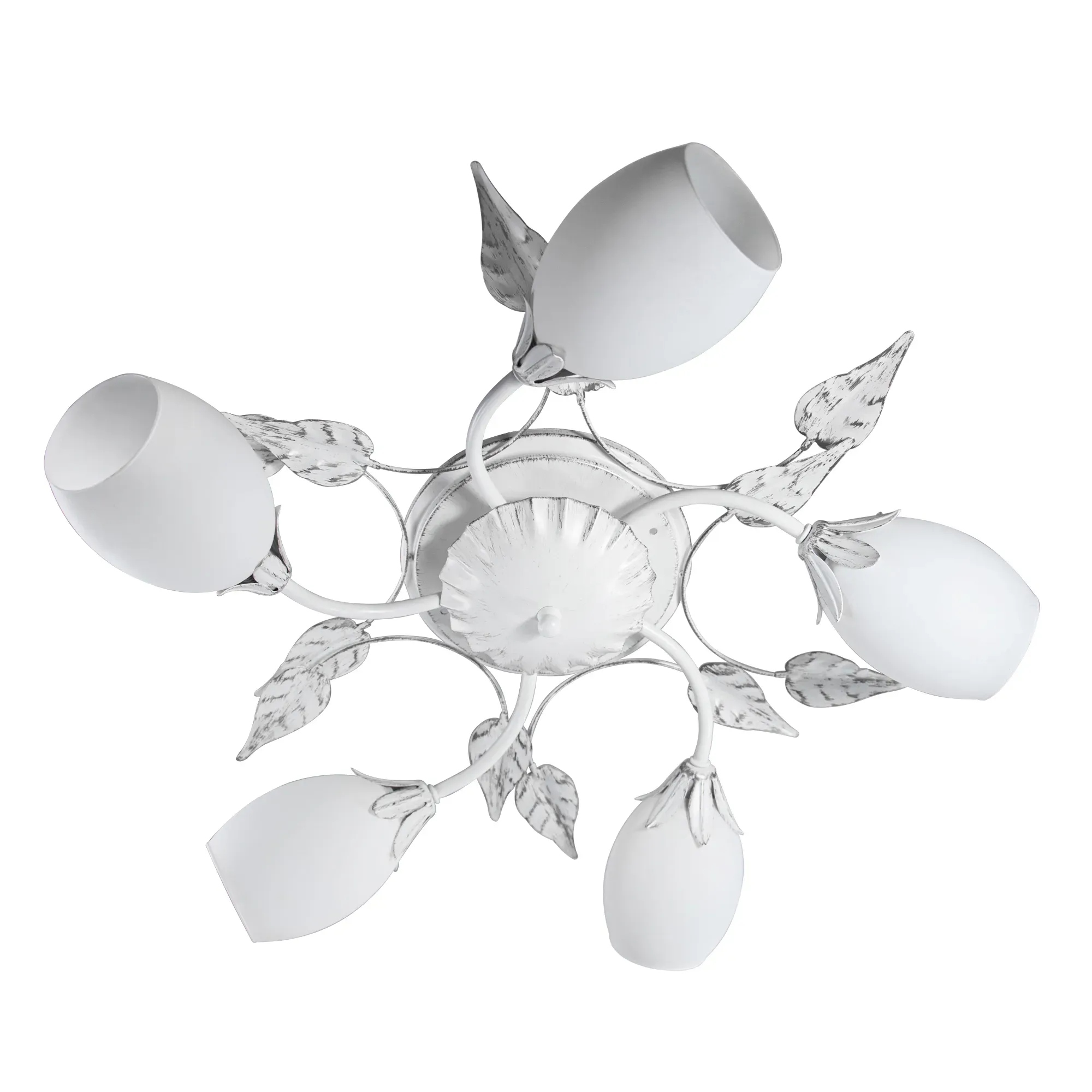 Светильник потолочный Глория 158 бел./зол. НПБ 01-5х60-167 Е14 ЭЛЕТЕХ 1005405411