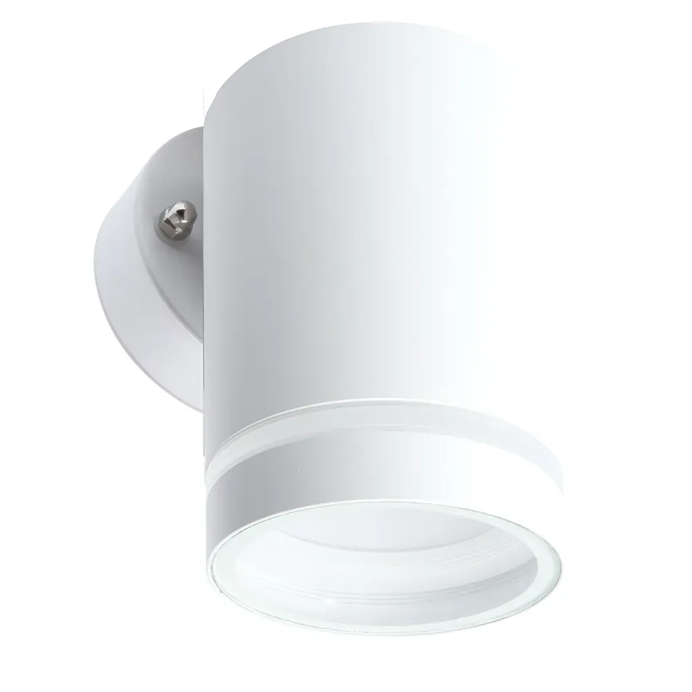 Светильник ДБУ-15w GX53 без лампы IP54 белый FERON 48315