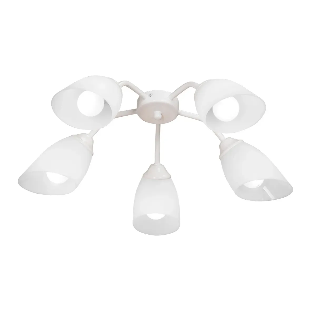 Люстра 5xE14 макс. 40Вт плафон ПП VITALUCE V3195/5PL