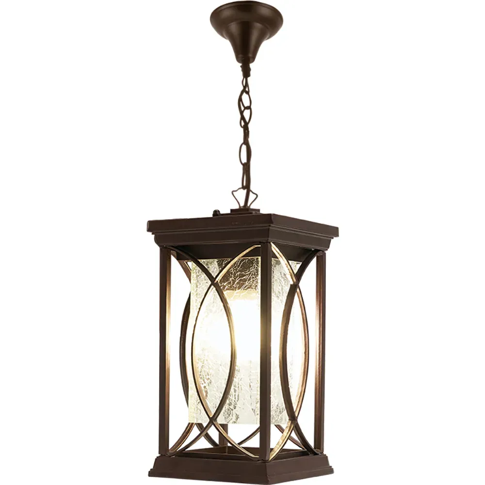 Светильник НСУ-60w цепь Е27 IP44 коричневый FERON 11650