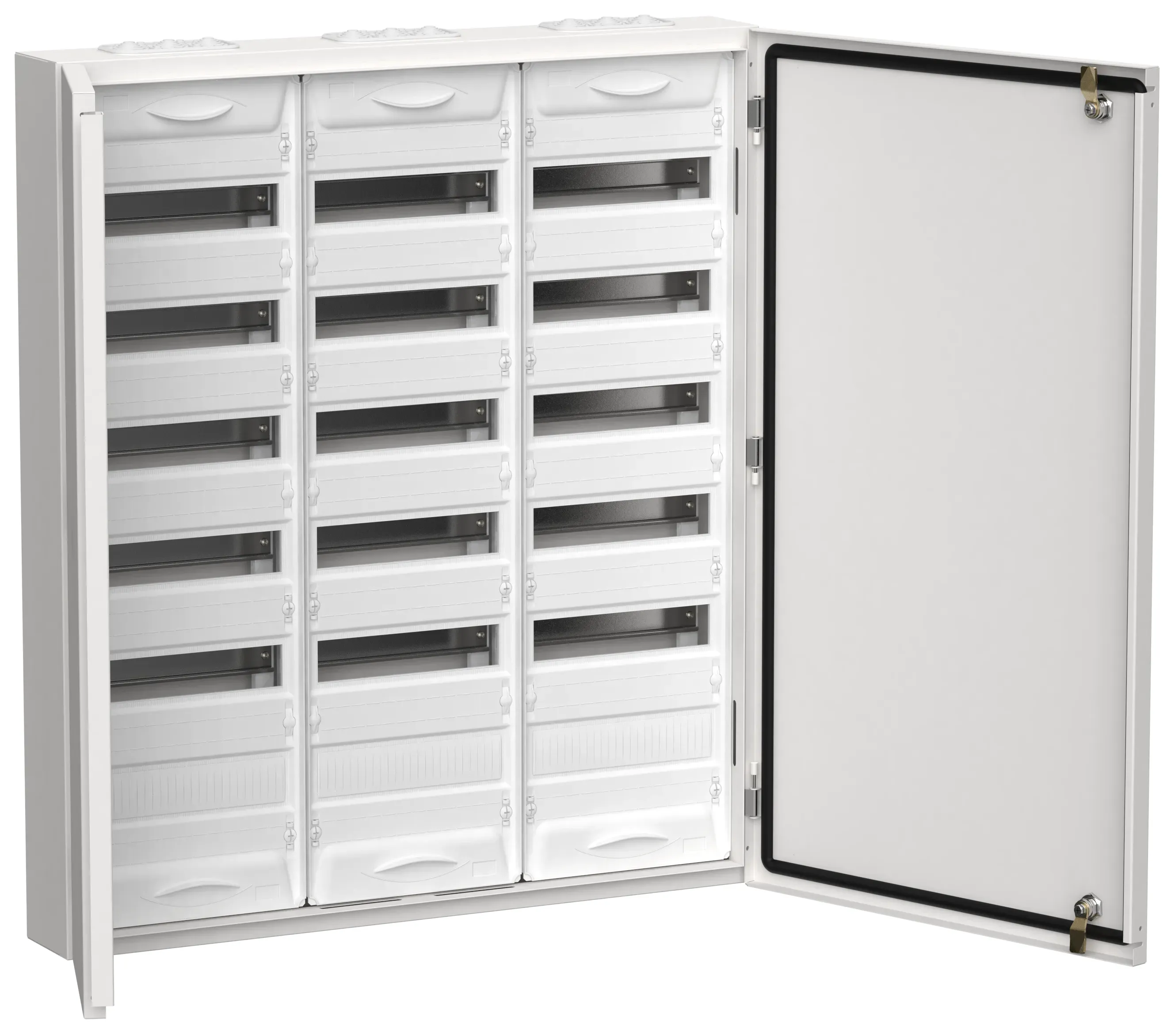 Titan 5 корпус металлический щрн-216 (3х72) 960х830х140 ip54 белый (две двери) IEK TI5-50-N-3X072-54