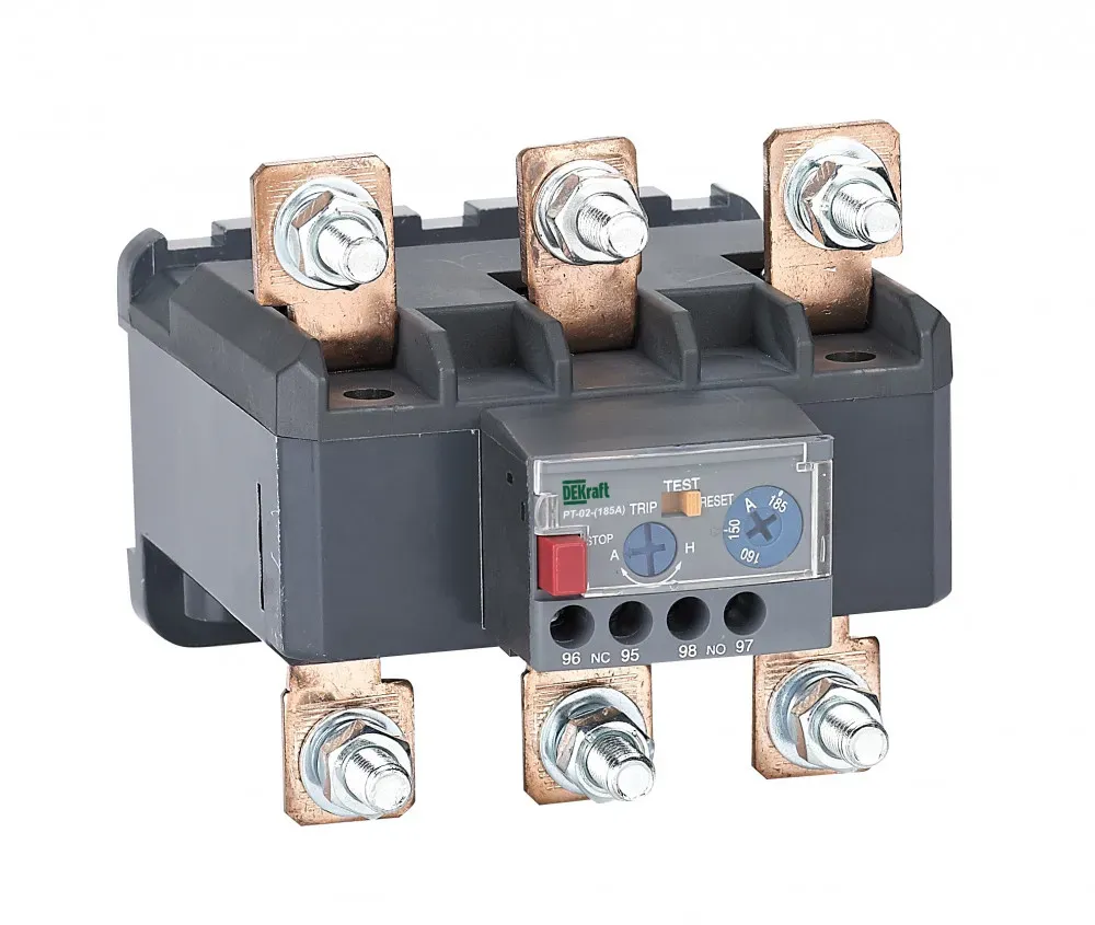 Реле тепловое для 120А-185А 130А-160А РТ-02 SE (Dekraft) 23507DEK
