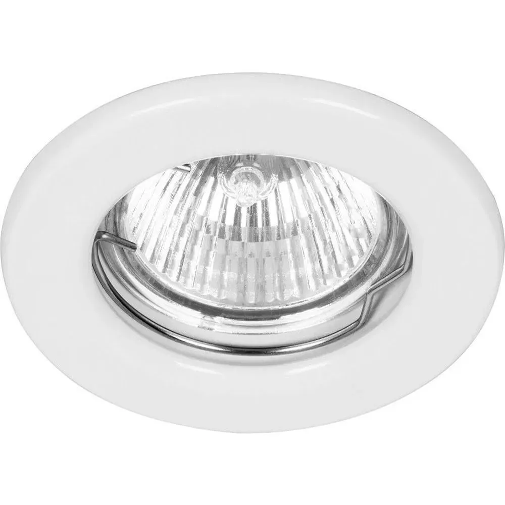 Светильник ИВО-50w 12в G5.3 белый FERON 15109