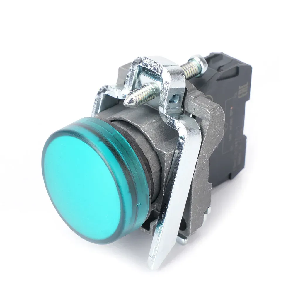 Лампа сигнальная в сборе модульная 22 мм зеленая 230-240В АС SE (Systeme) SB4BVM3