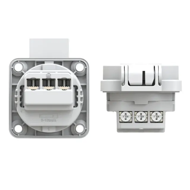 Розетка встраиваемая с/з 16A/250V/1P+N+E/IP54 Alpenbox 00-00002582
