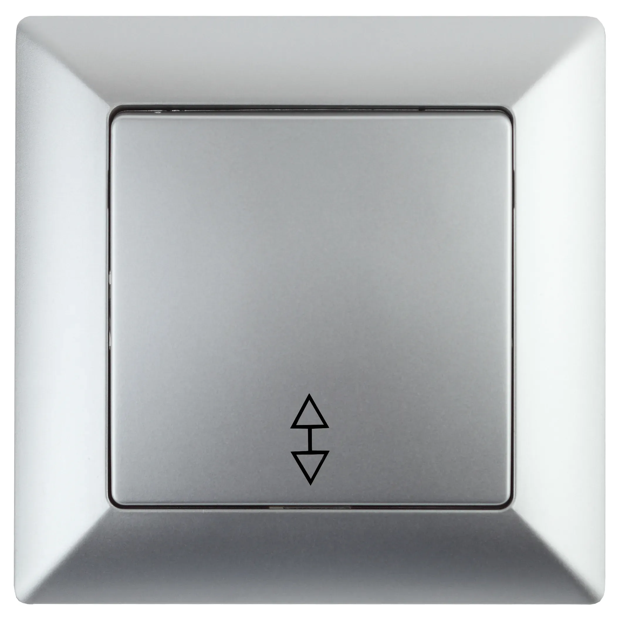 Переключатель Intro Solo 4-103-03 одноклавишный 10А-250В, IP20, СУ, алюминий ЭРА Б0053579