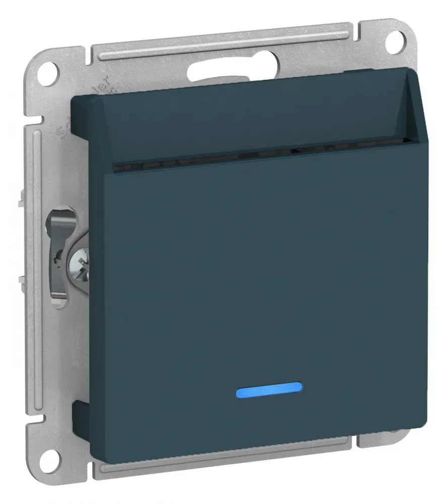 ВЫКЛЮЧАТЕЛЬ ATLASDESIGN карточный, механизм, ИЗУМРУД SE (Потенциал) ATN000867