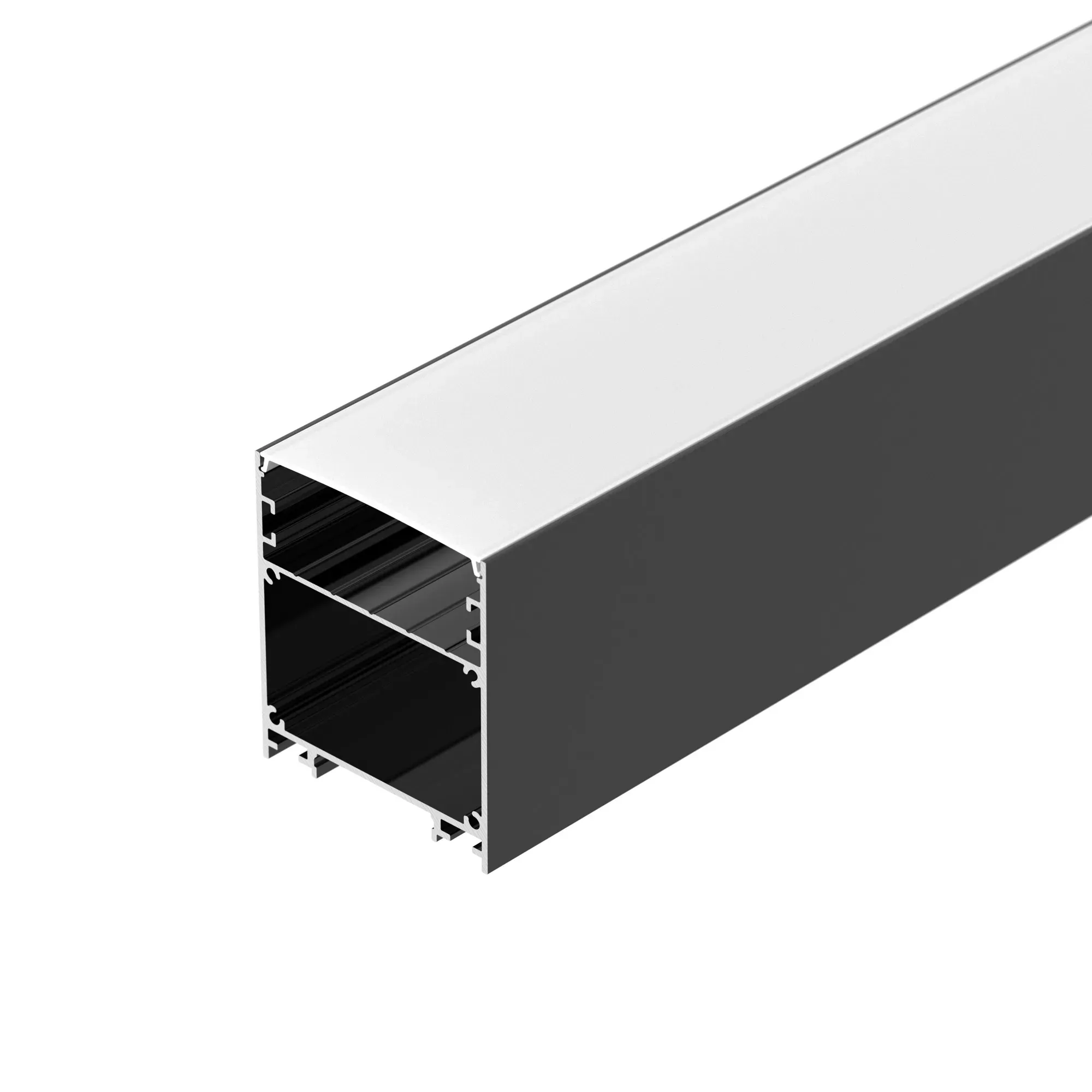 Профиль LINE-6070-2000 ANOD BLACK (Arlight, Алюминий) Arlight 046402