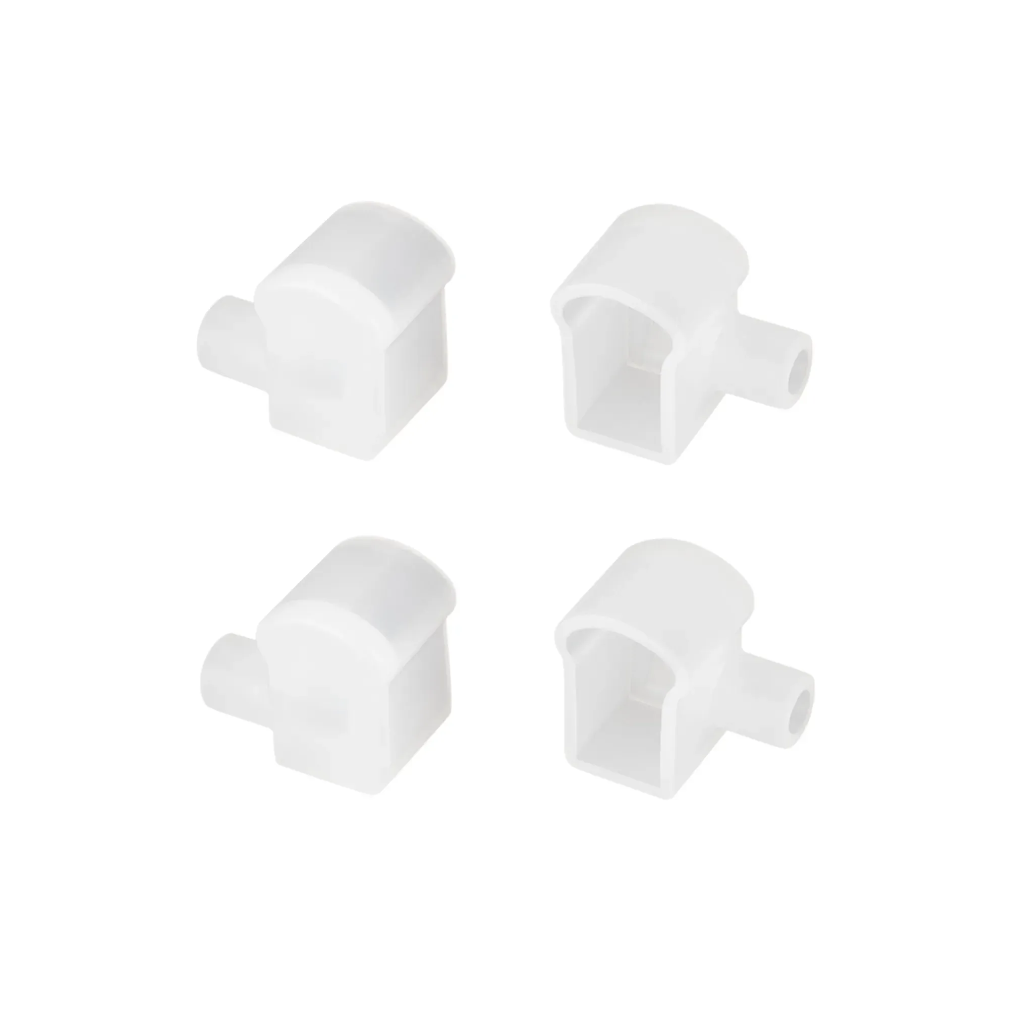 Заглушка WPH-FLEX-0817-SIDE WHITE с отверстием (Arlight, Пластик) Arlight 040853