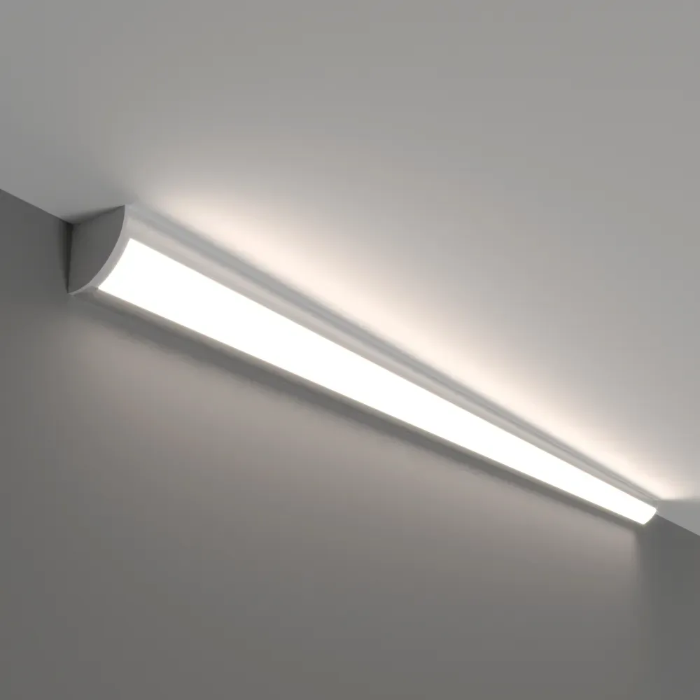 Светильник светодиодный RVE-PLS3333-1940-Y (Линейный 1940x33x33мм 50Вт накладной 4000K Серый 9006) RVElektro RVE00008017