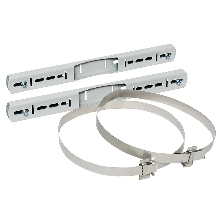 Крепление на столб монтажной полосой (ширина шкафадо 400 мм) Basic EKF fp-tape-400