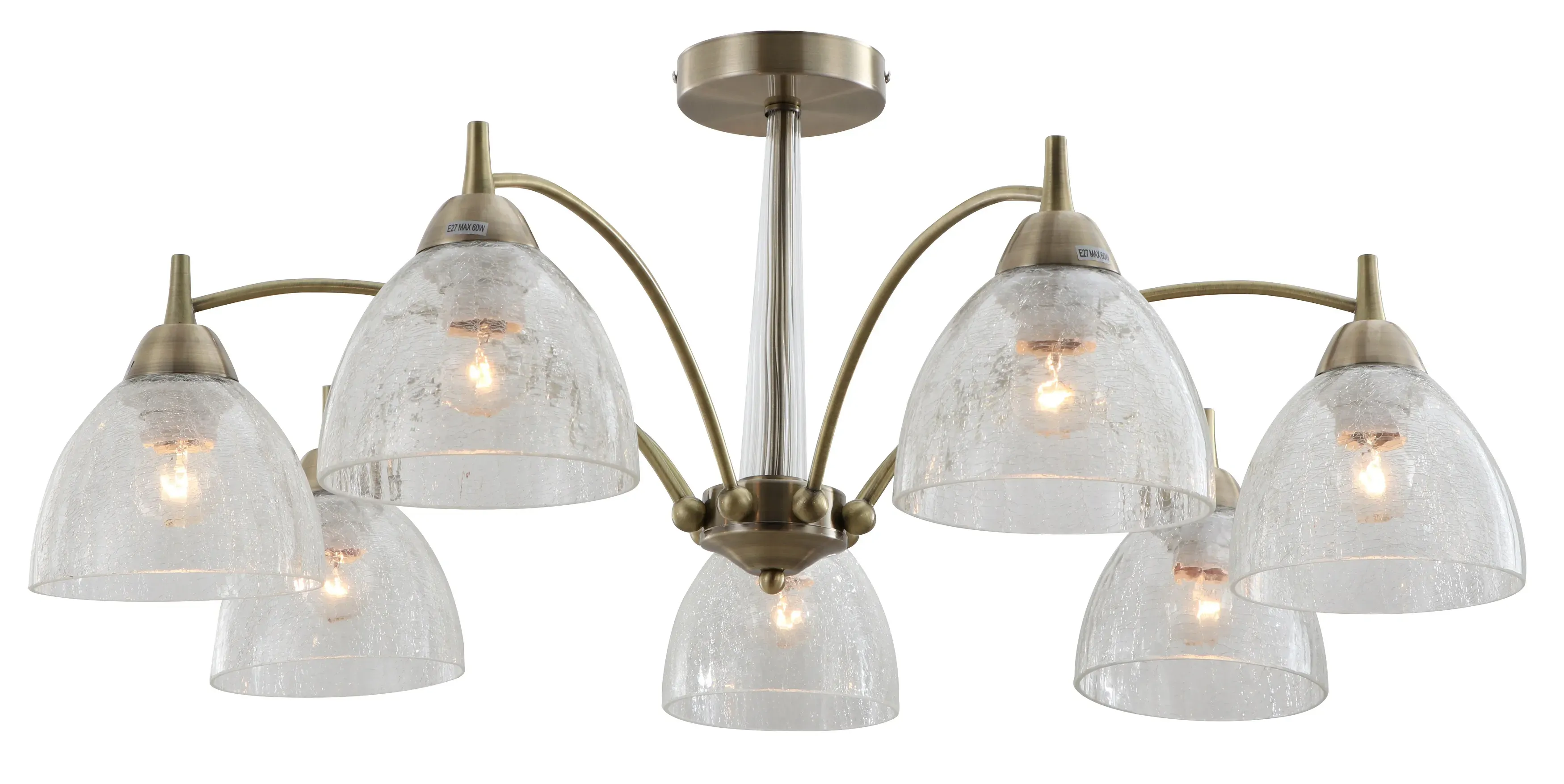 Люстра Doreen 2079-307 7 х Е27 60 Вт классика Rivoli Б0055615