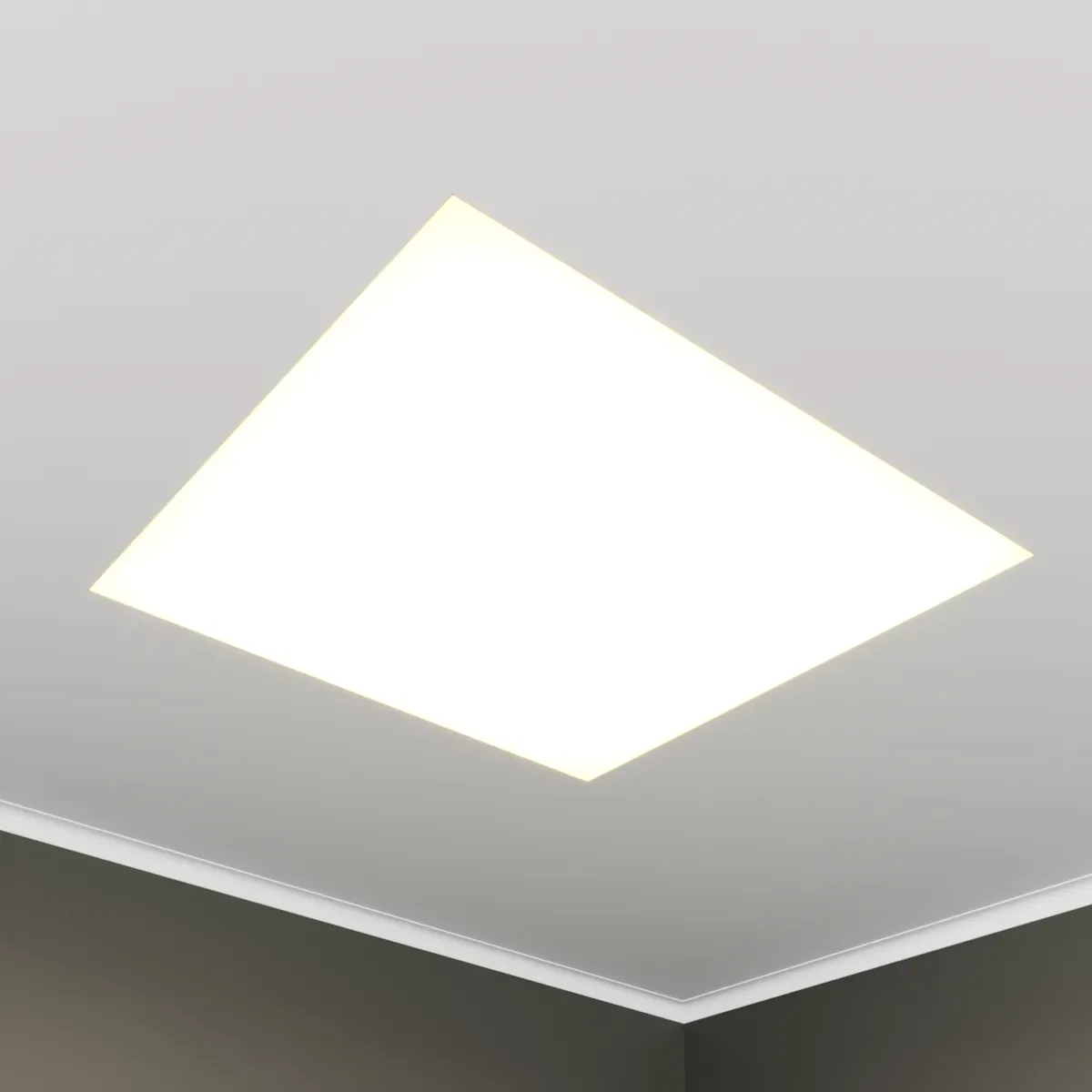 Светильник светодиодный RVE-LBX-BOX-530-V (Квадрат 530х530х100мм 36Вт встраиваемый 4000K Белый) RVElektro RVE00003092