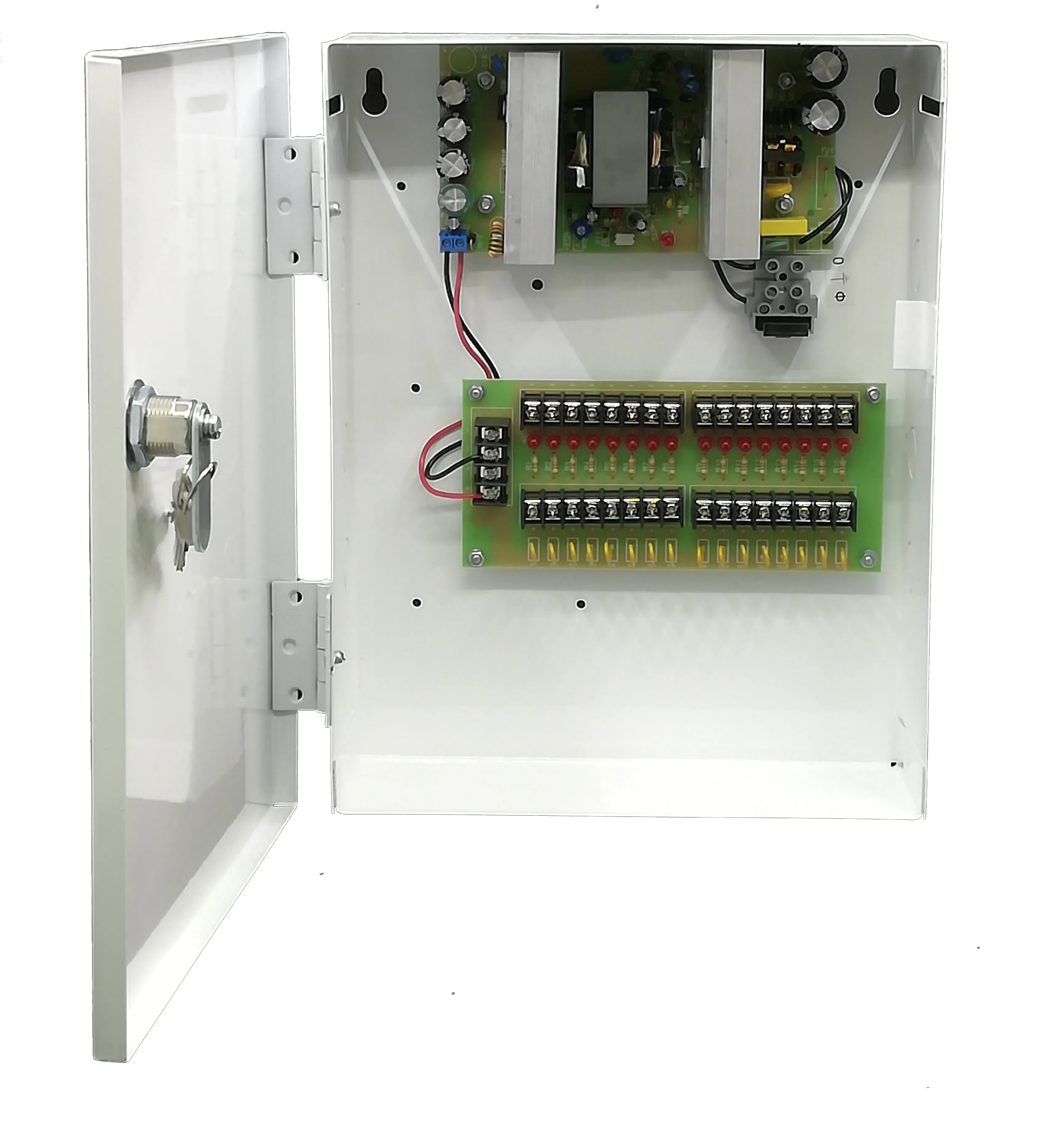Источник вторичного электропитания 12В 8А под АКБ 12В 17Ач Давикон ИВЭП-1280-V16