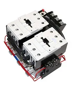 ПМ12-063601 УХЛ4 В, 220В/50Гц, 4з+4р, 63А, реверсивный, с реле РТТ-231 53,5-63,0А, IP00, пускатель электромагнитный  (ЭТ) Электротехник ET000151