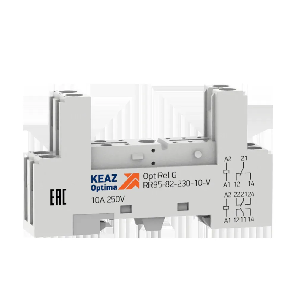 Розетки для реле на DIN-рейку