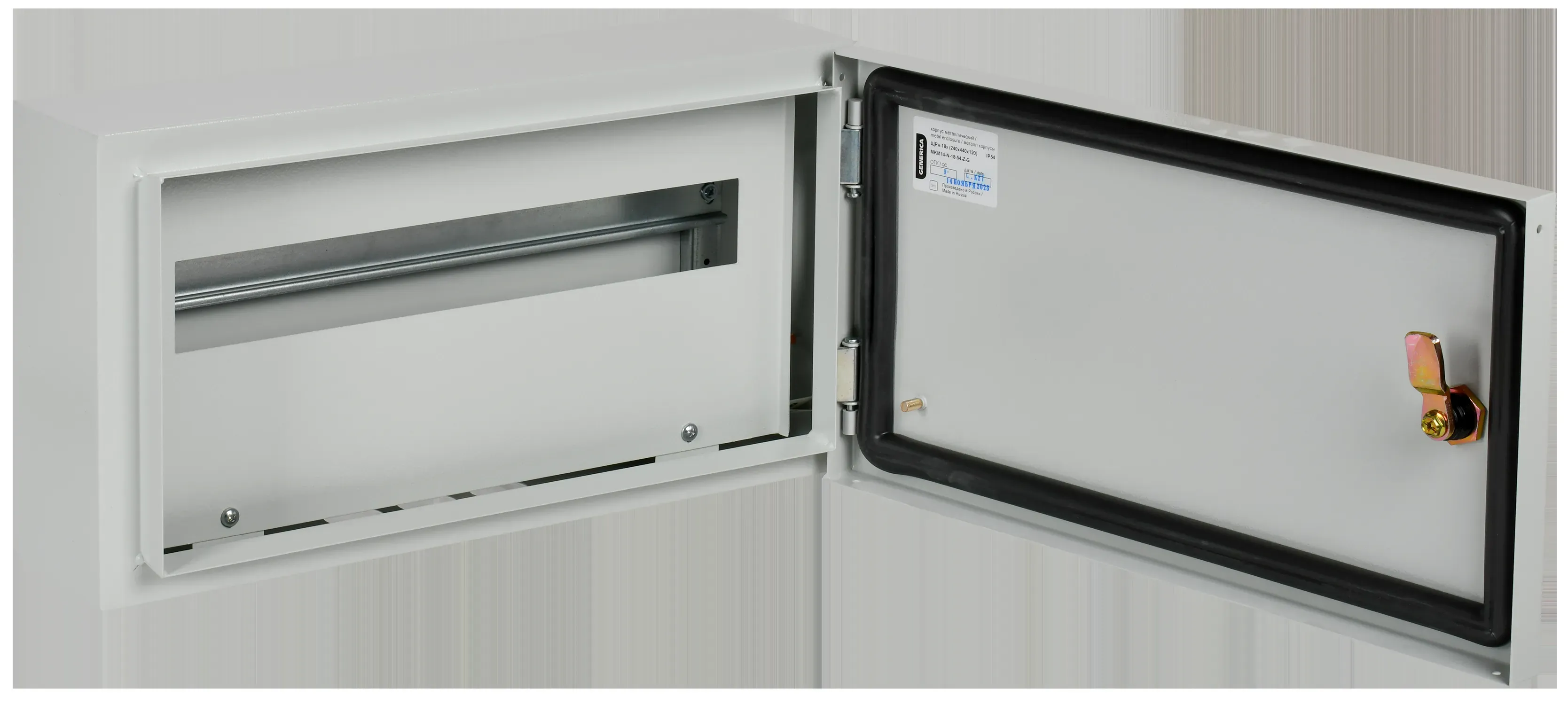 Корпус металлический распределительный щрн-18з (240х440х120мм) ip54 generica IEK MKM14-N-18-54-Z-G