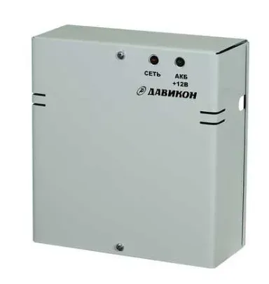 Источник вторичного электропитания резервированный 12-14В 2А Давикон ИВПЭР-1220А