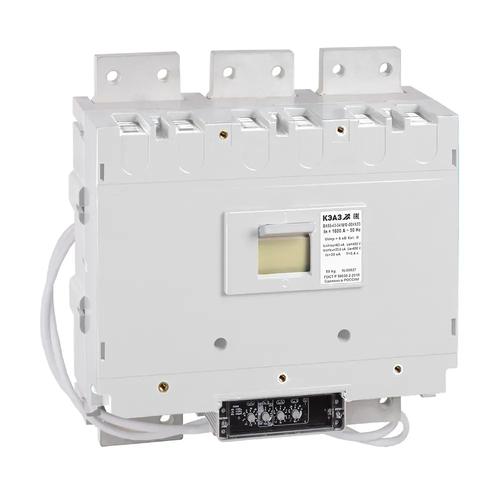 Выключатель автоматический ва55-43-344710-2000а-690ac-нр230ac/220dc-ом4-рег КЭАЗ 239606