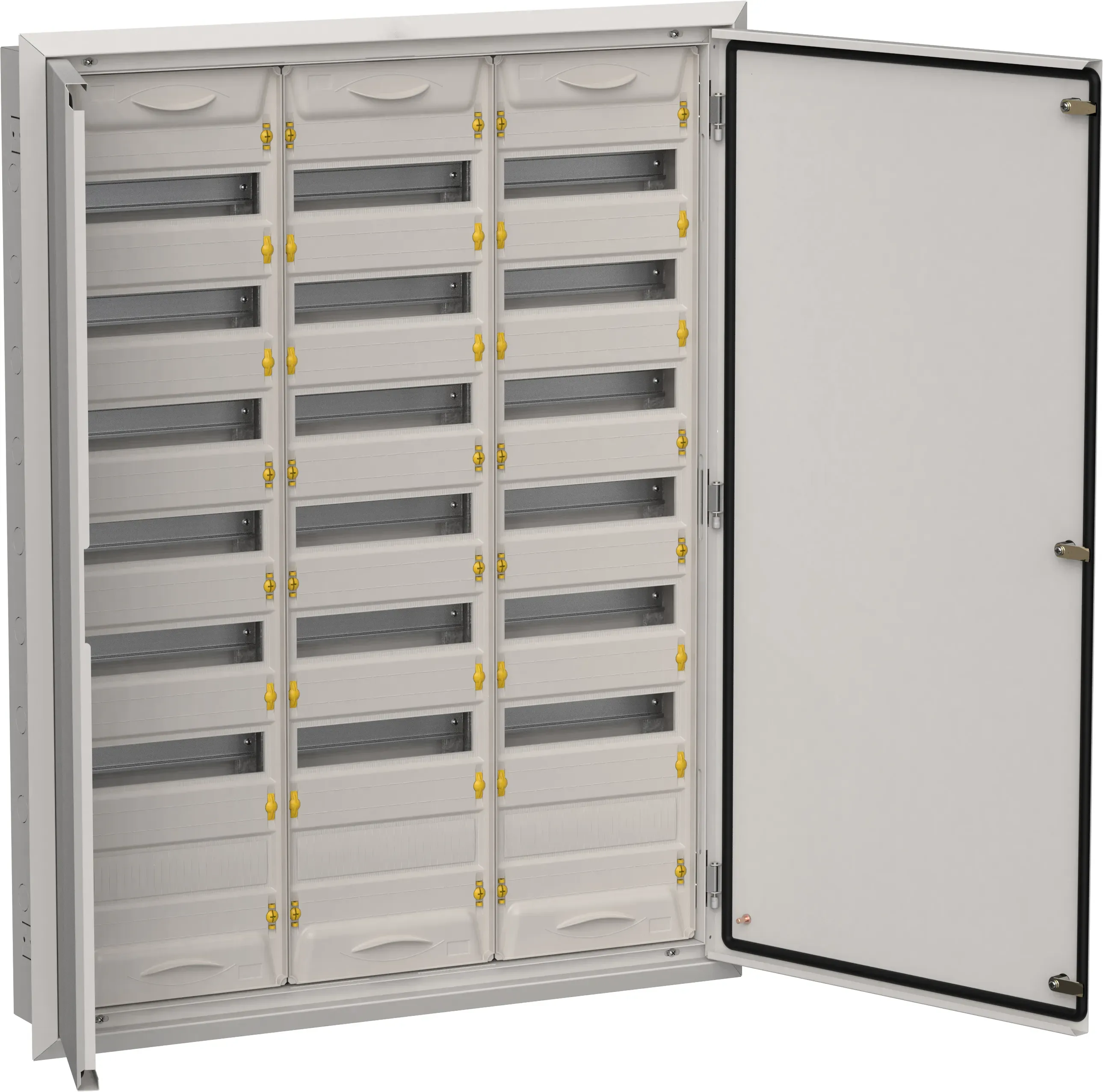 Titan 5 корпус металлический щрв-252 (3х72) 1130х885х130мм ip31 серый (две двери) IEK TI5-50-V-3X084-31-7035