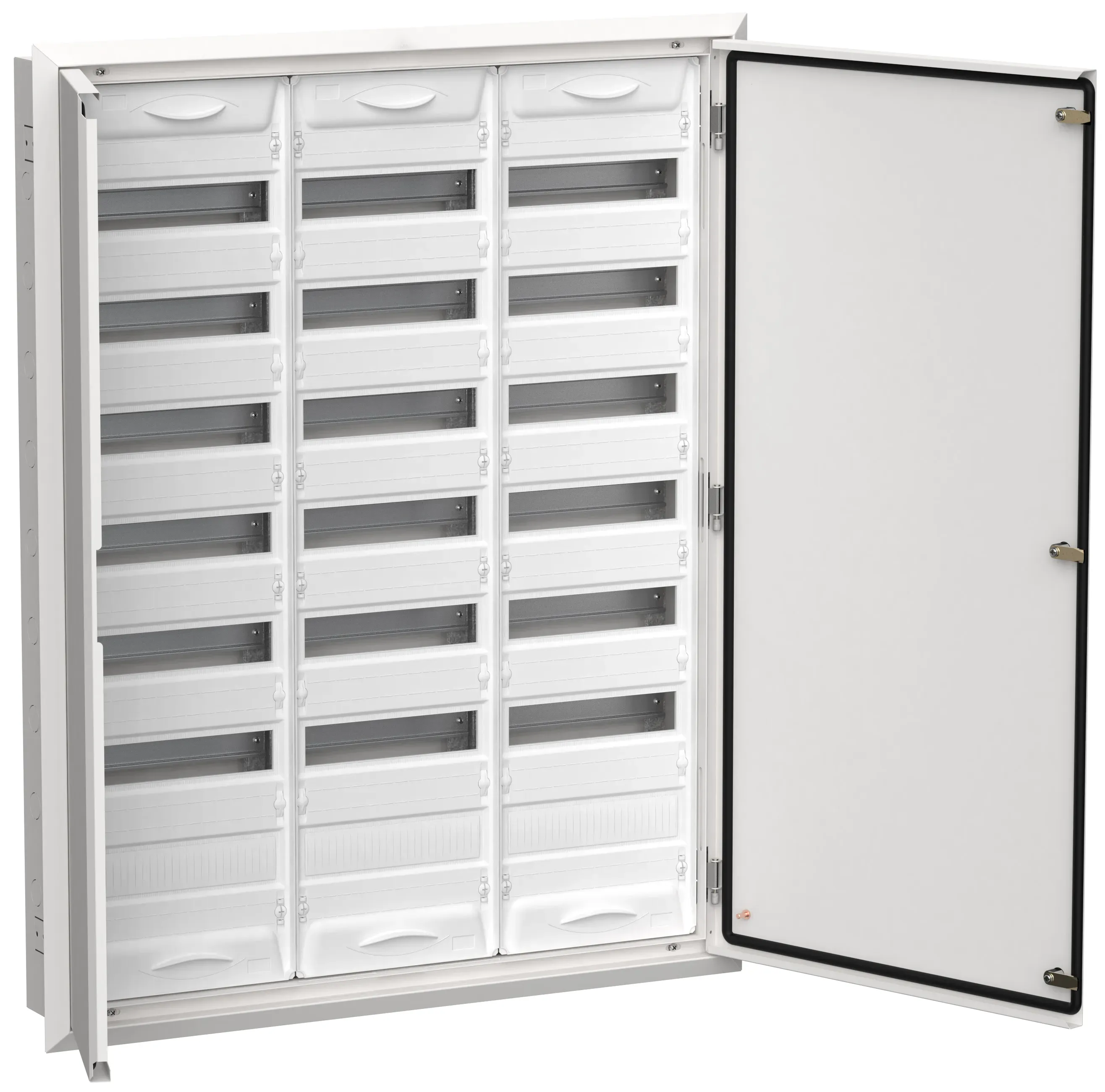 Titan 5 корпус металлический щрв-252 (3х84) 1130х885х130мм ip31 белый (две двери) IEK TI5-50-V-3X084-31