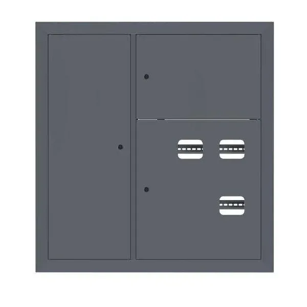Щит этажный 3 кв. слаботочка слева ral7024 (1000х950х150) ekf proxima EKF MB29-V-3Z-RAL7024
