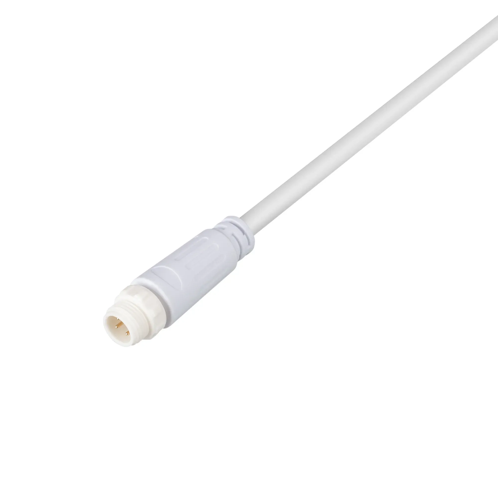 Коннектор питания MOONLIGHT-SPI/DMX-CON-POWER-MALE-WH (IP67 Пластик, 3 года) Arlight 041021