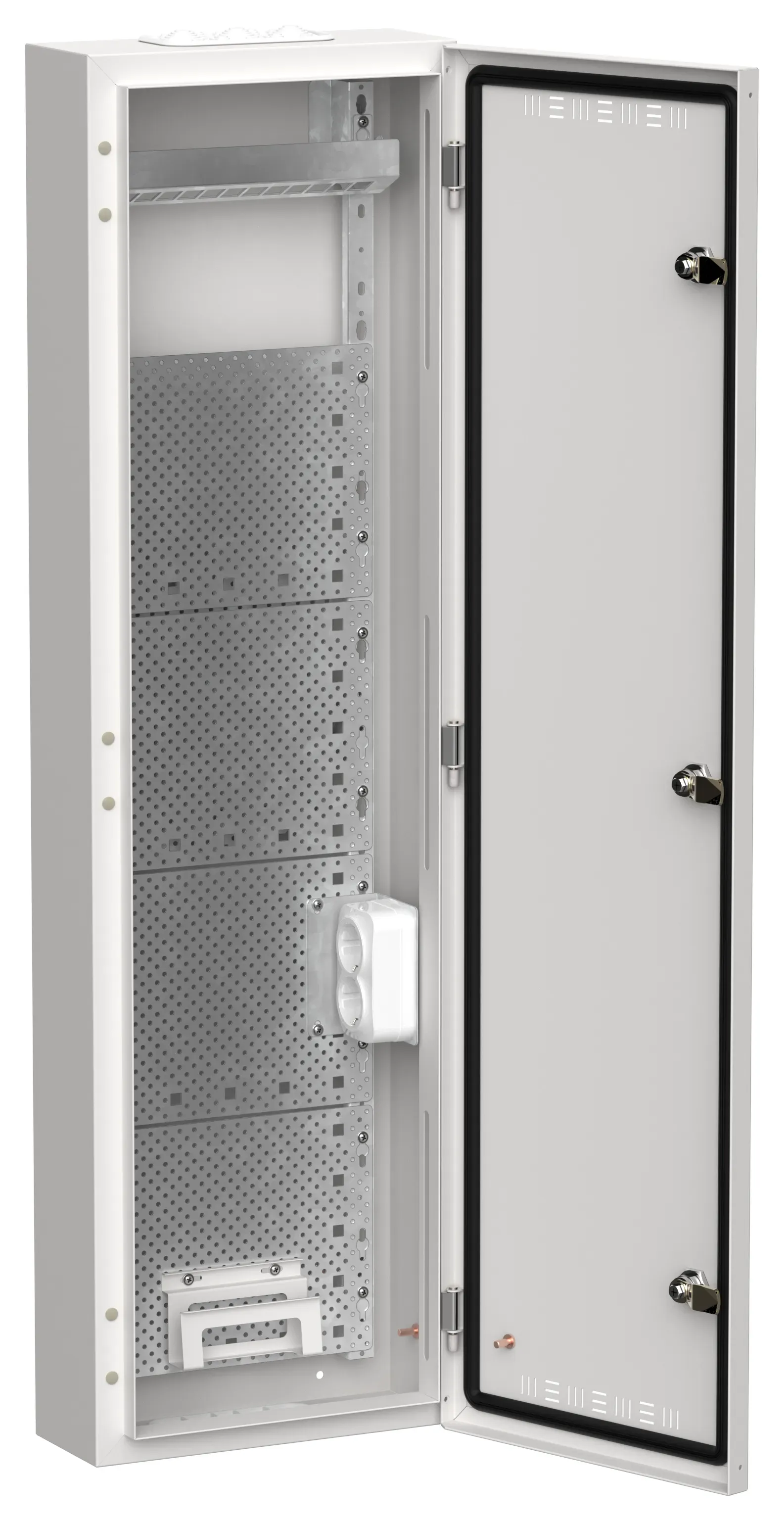 Titan 5 корпус мультимедиа щрн-84 (1х84) 1085х310х140мм ip30 белый iek IEK TI5-51-N-084-30