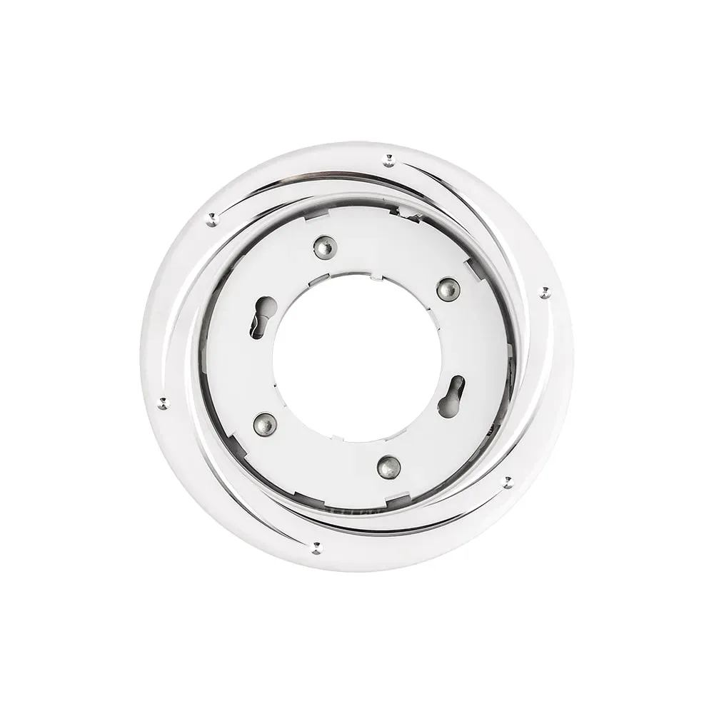 Светильник светодиодный ДВО-15W встраиваемый под лампу GX53 декоративный AL33 белый без лампы JazzWay 5020252