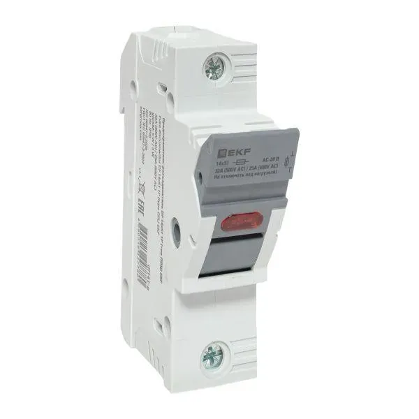 Предохранитель-разъединитель DF 14х51 1Р (тип ПВЦ) EKF df141-e